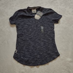 New 🎀 Baseballism Elongated Flag Man Fundamental Collection black t shirt